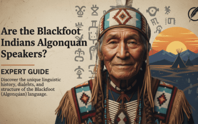 Are the Blackfoot Indians Algonkin Speakers? Expert Guide