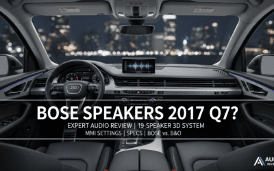 Are the Bose Speakers Good 2017 Q7? | Expert Audio Review