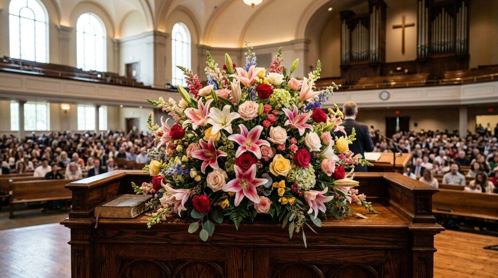 Are the Flowers Behind the Speakers in LDS Conference Real?