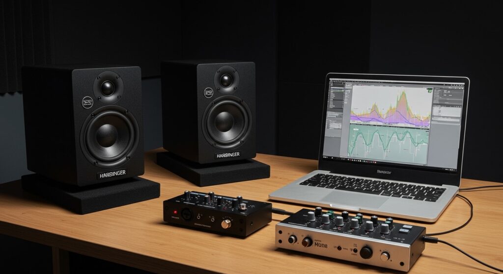 Are the Harbinger M60 Speakers Powered? Setup Guide Are the Harbinger M60 Speakers Powered? Setup Guide