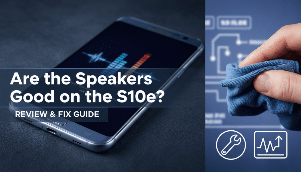 Are the Speakers Good on the S10e? (Review & Fix Guide)