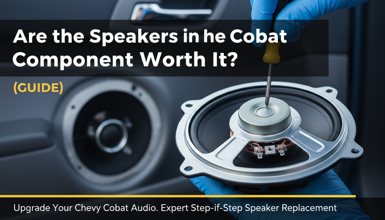 Are the Speakers in the Cobalt Component Worth It? (Guide) Are the Speakers in the Cobalt Component Worth It? (Guide)