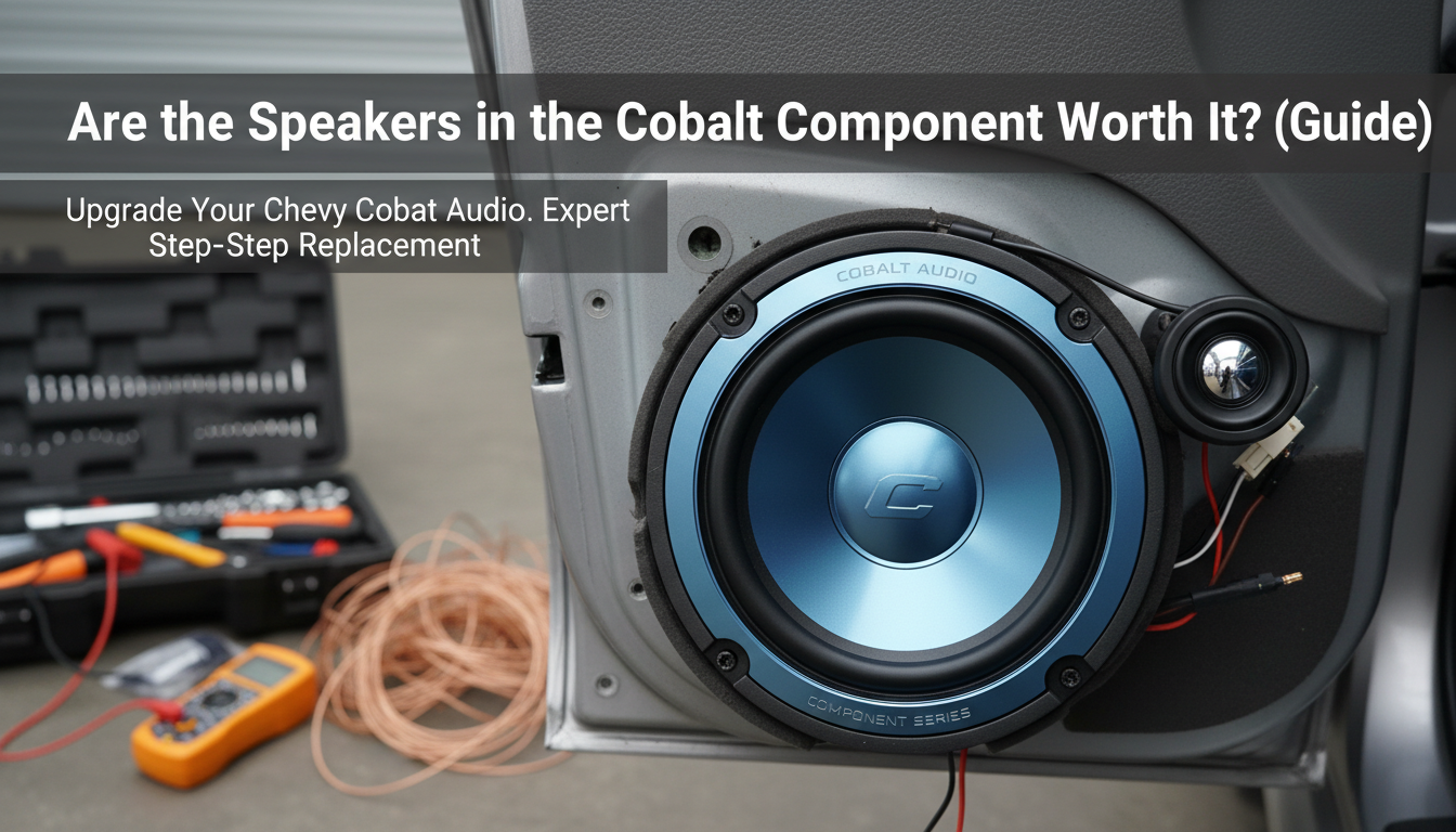 Are the Speakers in the Cobalt Component Worth It? (Guide) Are the Speakers in the Cobalt Component Worth It? (Guide)