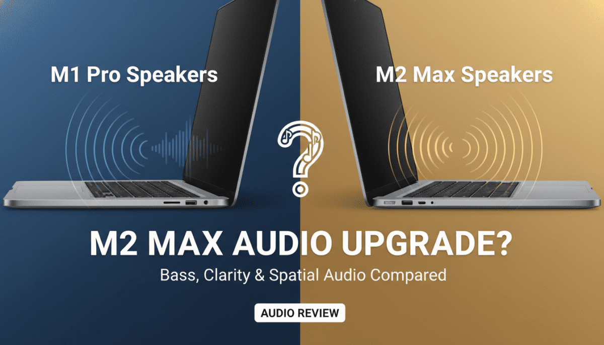 Are the Speakers of M2 Max Better Than M1 Pro? Audio Review