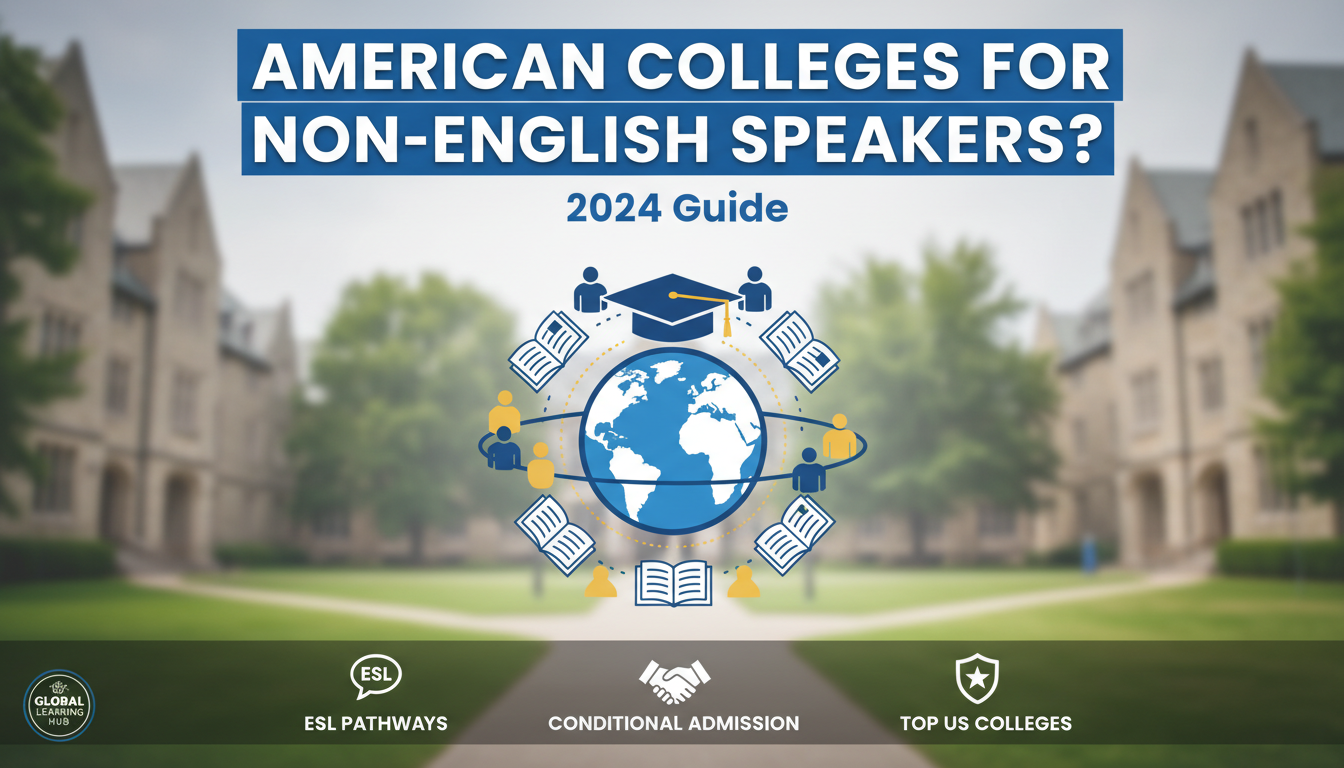 Are There American Colleges for Non English Speakers? 2024 Guide Are There American Colleges for Non English Speakers? 2024 Guide
