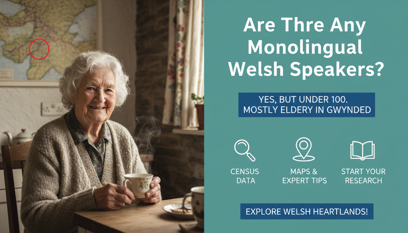 Are There Any Monolingual Welsh Speakers?
