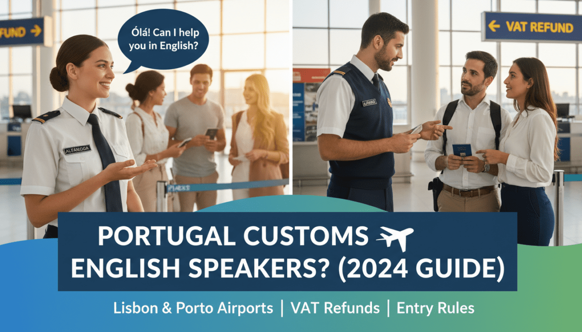 Are there English speakers at Portugal customs? (2024 Guide)
