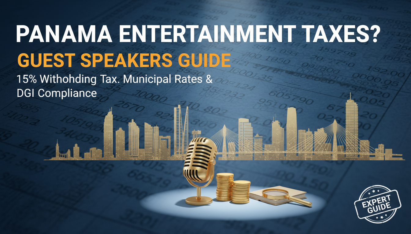 Are There Entertainment Taxes in Panama for Guest Speakers? Are There Entertainment Taxes in Panama for Guest Speakers?