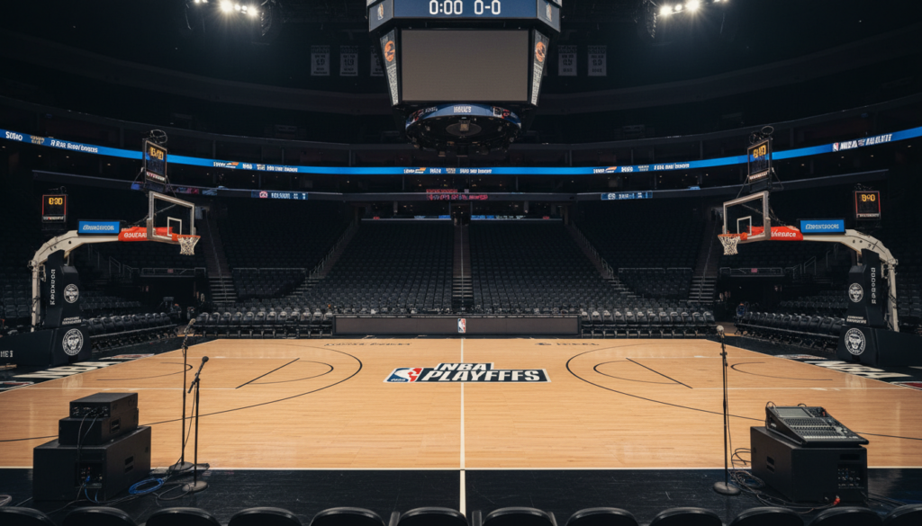 Are There Speakers on the Floor for NBA Playoffs? (Explained)