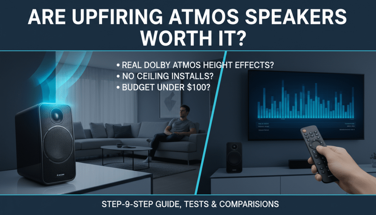 Are Upfiring Atmos Speakers Worth It?