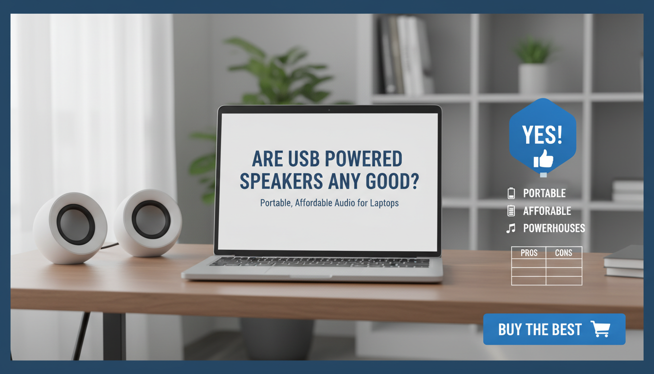 Are USB Powered Speakers Any Good? Are USB Powered Speakers Any Good?