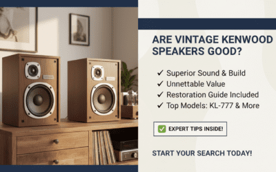 Are Vintage Kenwood Speakers Good?