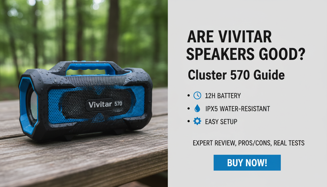 Are Vivitar Speakers Good? Cluster 570 Guide