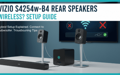Are Vizio S4254w-B4 Rear Speakers Wireless? (Setup Guide)