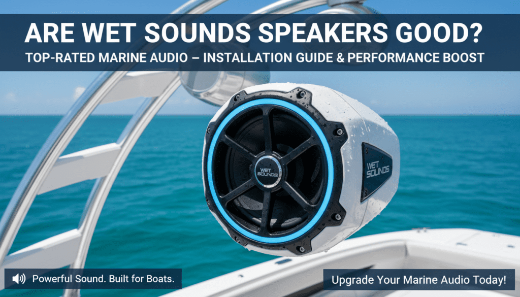 Are Wet Sounds Speakers Good?