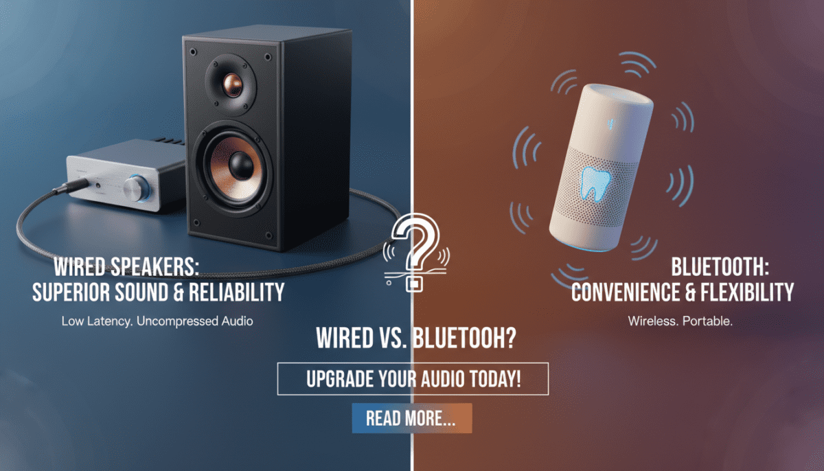 Are Wired Speakers Better Than Bluetooth?