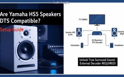 Are Yamaha HS5 Speakers DTS Compatible? Setup Guide