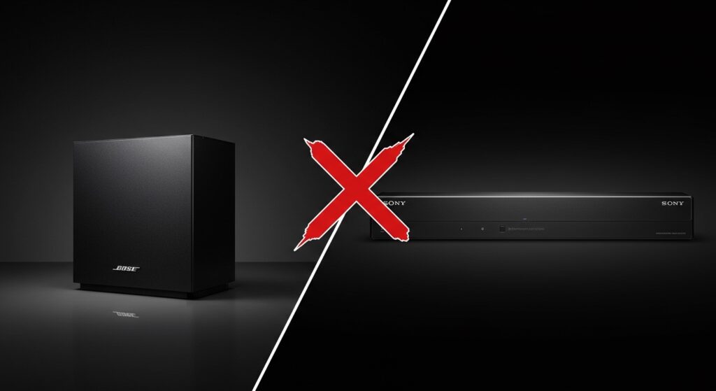 Bose Wireless Surround Speakers & Sony Soundbar Compatibility Guide Bose Wireless Surround Speakers & Sony Soundbar Compatibility Guide