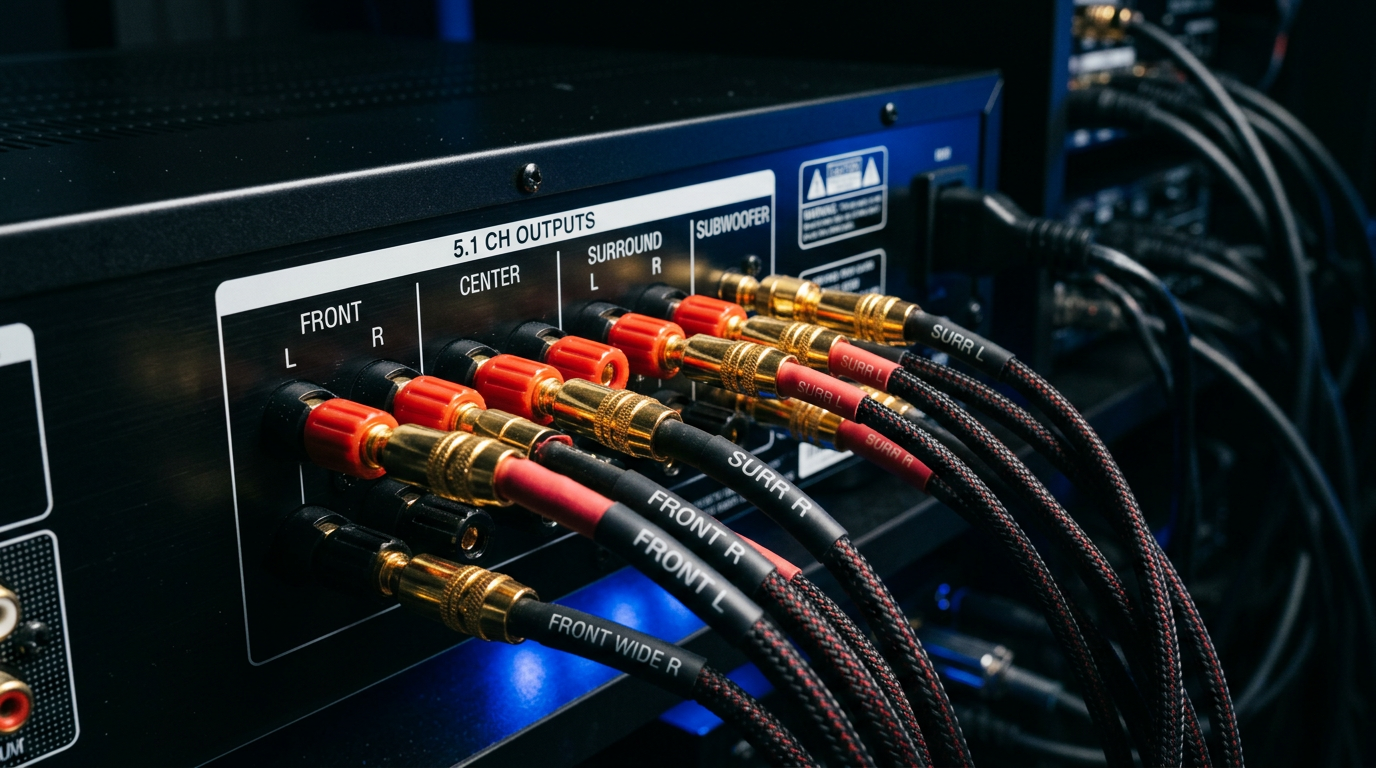 Can 7.1 Receiver Use 5.1 Speakers?