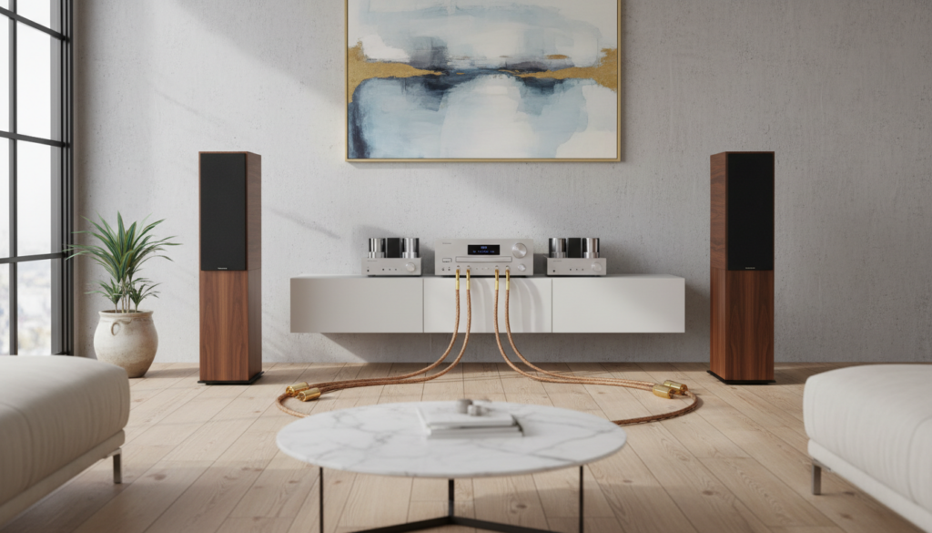 Can a Shelf Stereo System Power Floor Standing Speakers?