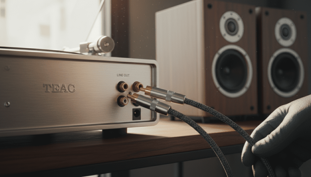 Can a Teac 660USB be Connected to External Speakers?