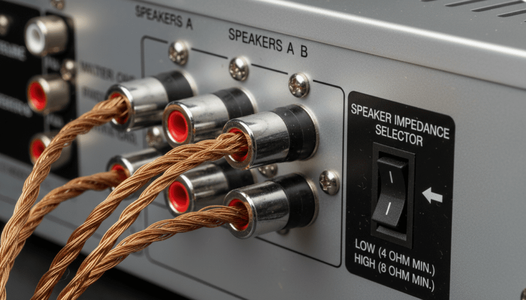 Can a Yamaha RX-595 Handle 6 Ohm Speakers? (Setup Guide)