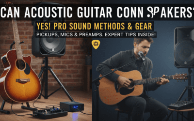 Can Acoustic Guitar Connect to Speakers?