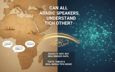 Can All Arabic Speakers Understand Each Other?