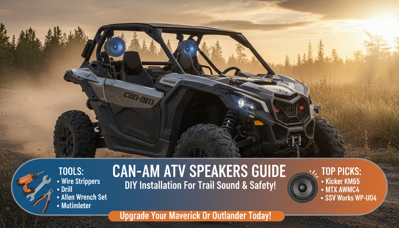 Can Am ATV Speakers Guide Can Am ATV Speakers Guide