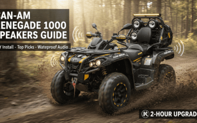 Can Am Renegade 1000 Speakers Guide