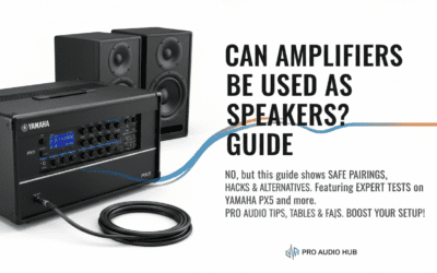 Can Amplifiers Be Used as Speakers? Guide