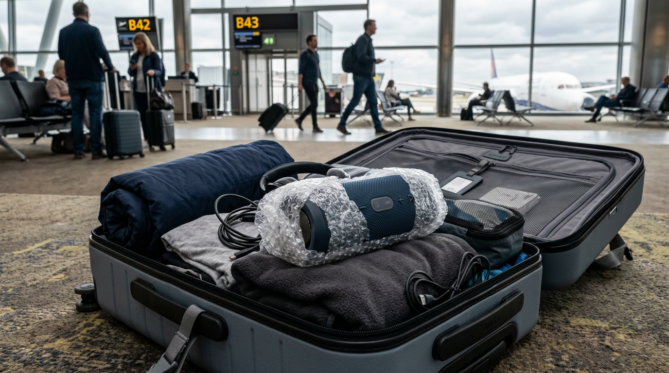 Can Bluetooth Speakers Be in Checked Baggage?