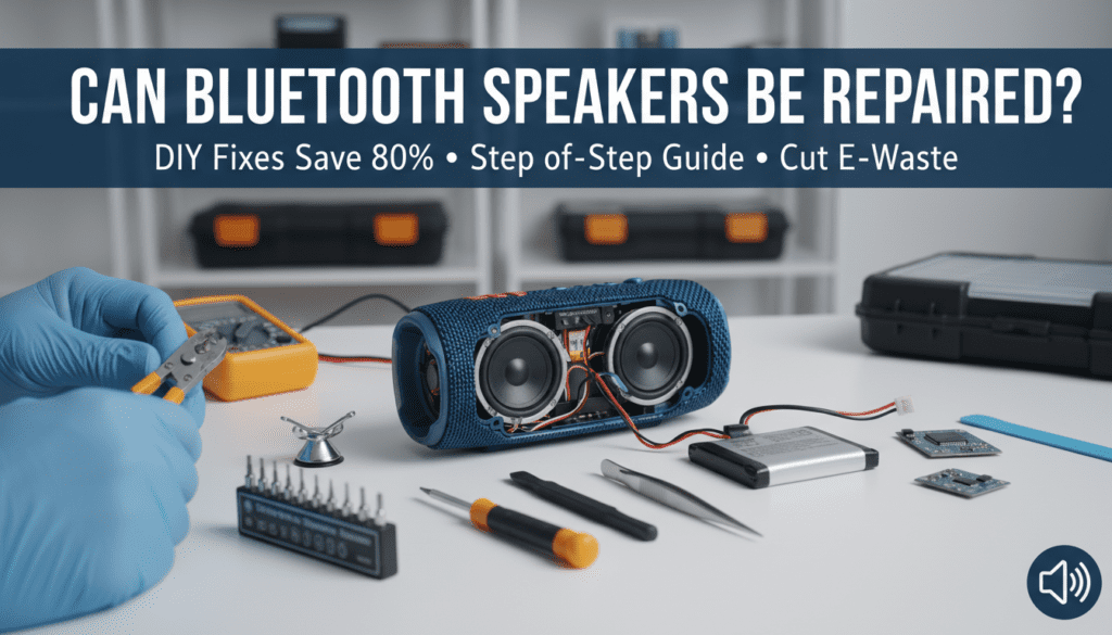 Can Bluetooth Speakers Be Repaired?