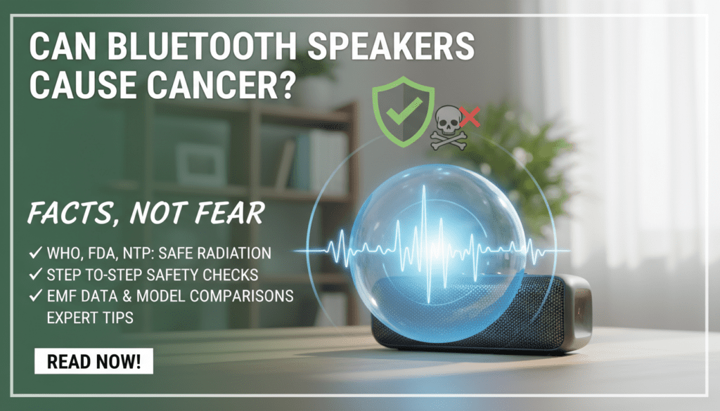 Can Bluetooth Speakers Cause Cancer?