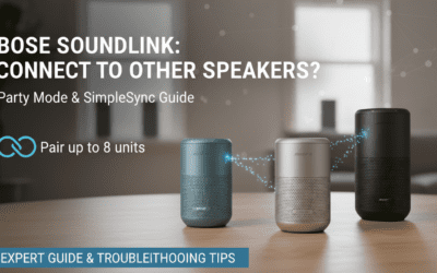 Can Bose SoundLink Connect to Other Speakers?