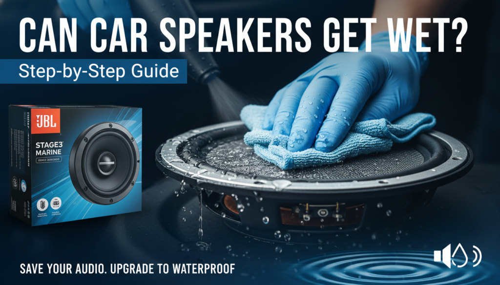 Can Car Speakers Get Wet? Step-by-Step Guide