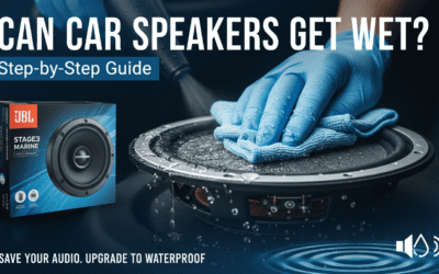 Can Car Speakers Get Wet? Step-by-Step Guide