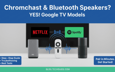 Can Chromecast Connect to Bluetooth Speakers?