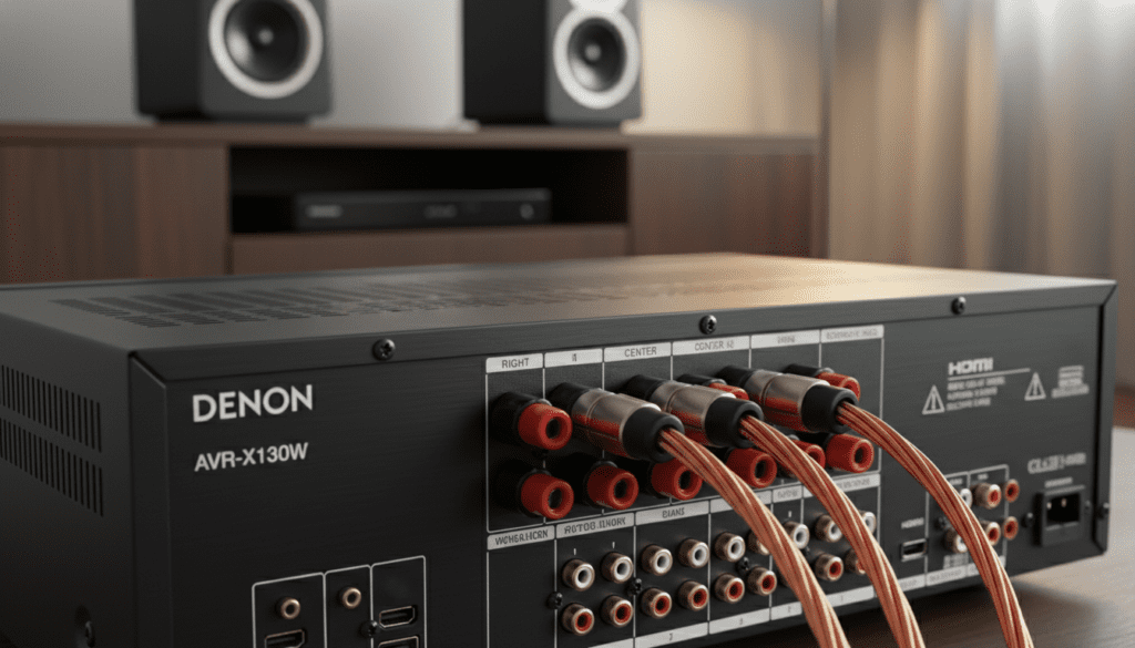 Can Denon 1300W Drive 4 Ohm Speakers? Setup & Safety Guide
