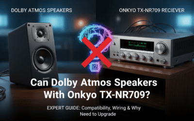 Can Dolby Atmos Speakers Work with Onkyo TX-NR709? Guide