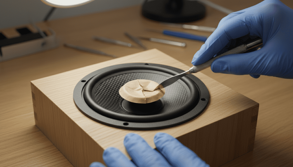 Can Dust Cap on All Speakers Besides Woofers Be Replaced?