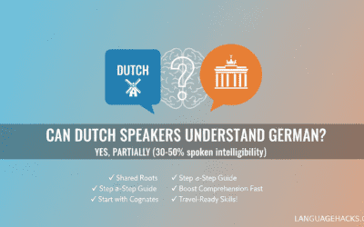 Can Dutch Speakers Understand German?