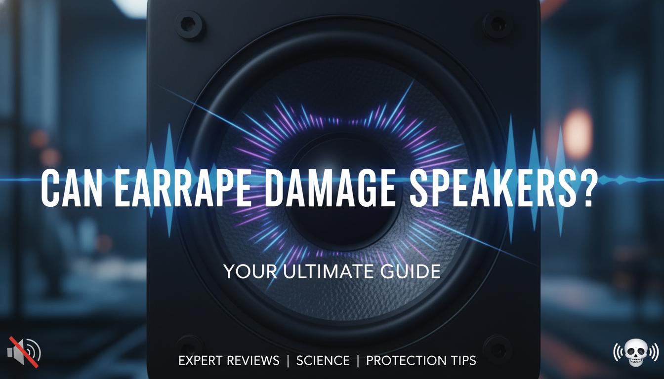 Can Earrape Damage Speakers? Guide