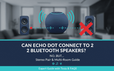Can Echo Dot Connect to 2 Bluetooth Speakers?