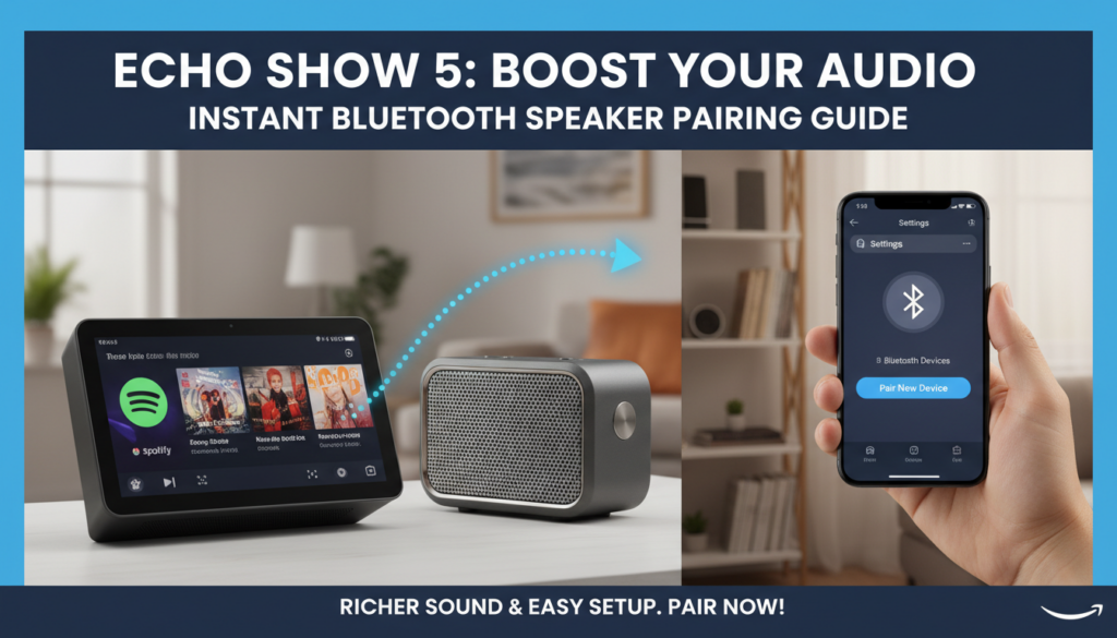 Can Echo Show 5 Connect to Bluetooth Speakers?