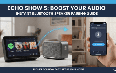 Can Echo Show 5 Connect to Bluetooth Speakers?