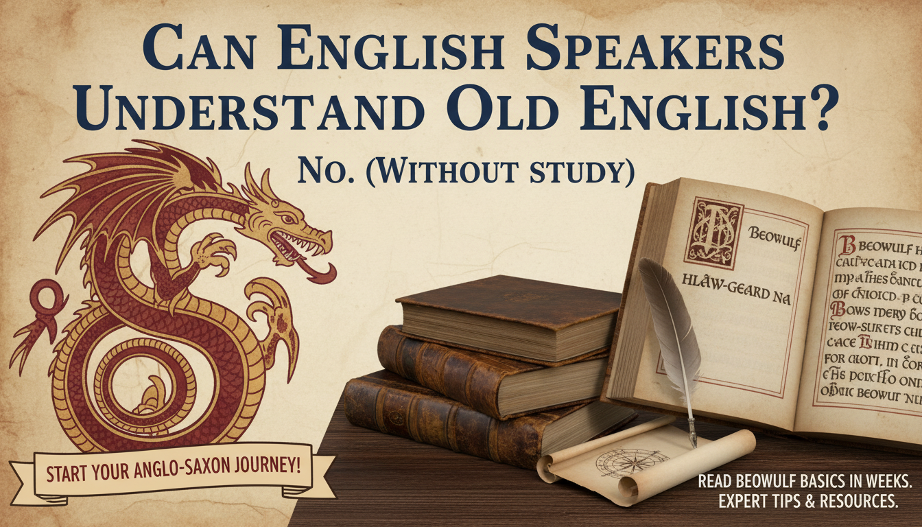 Can English Speakers Understand Old English?
