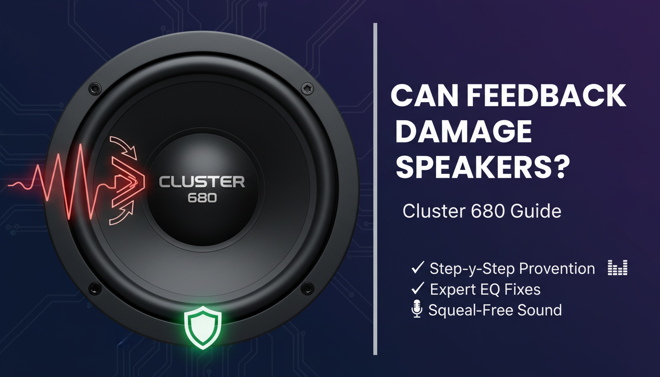 Can Feedback Damage Speakers? Cluster 680 Guide