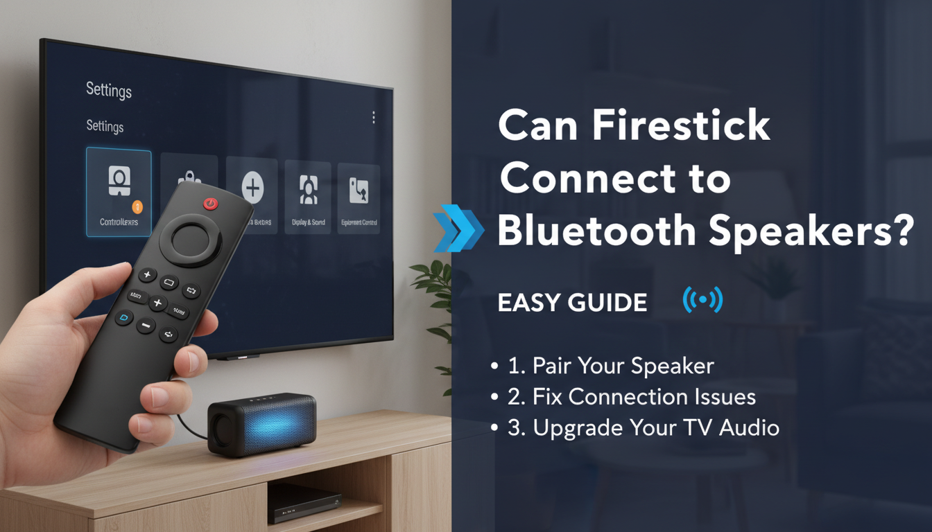 Can Firestick Connect to Bluetooth Speakers? (Easy Guide)