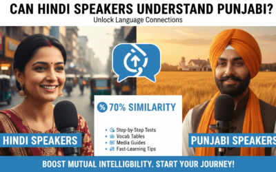 Can Hindi Speakers Understand Punjabi?